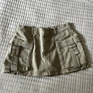 Free People Cargo Skort